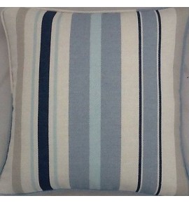 A 16 Inch Cushion Cover In Laura Ashley Mylor Midnight Fabric