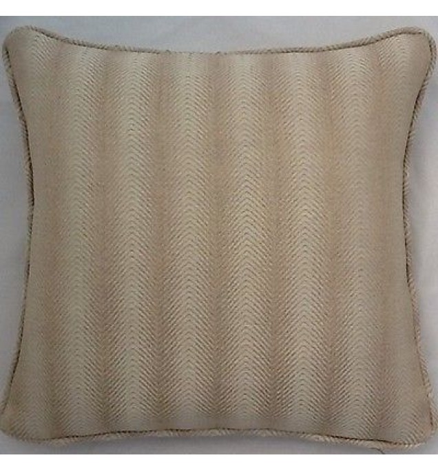 A 16 Inch Cushion Cover In Laura Ashley Vienna Champaine Fabric