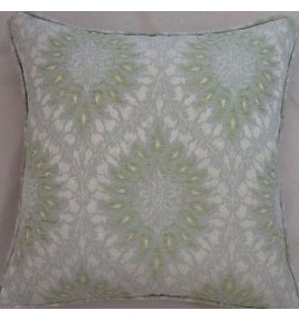 A 16 Inch cushion cover in Laura Ashley Provence Duck Egg Fabric