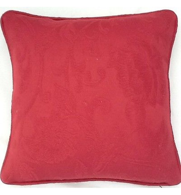 A 16 Inch Cushion Cover In Laura Ashley Fleur Raspberry Fabric