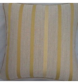 A 16 Inch Cushion Cover In Laura Ashley Luxford Camomile Fabric