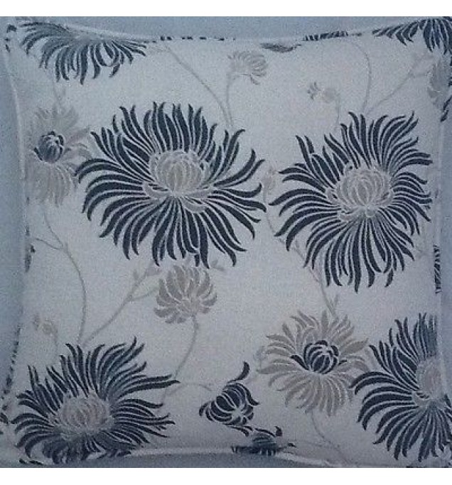 A Laura Ashley cushion cover In Kimono Charcoal fabric