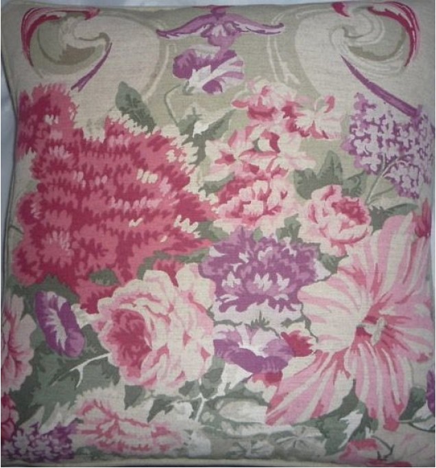 A  Laura Ashley cushion cover abbusson multi fabric