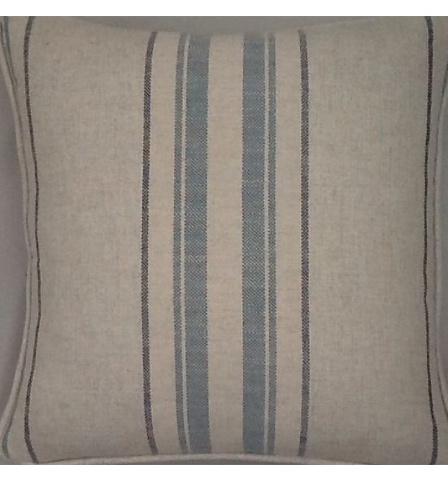 A 16 Inch Cushion Cover In Laura Ashley Hadley Seaspray Fabric