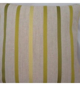 A 16 Inch Cushion Cover In Laura Ashley Luxford Olive Fabric