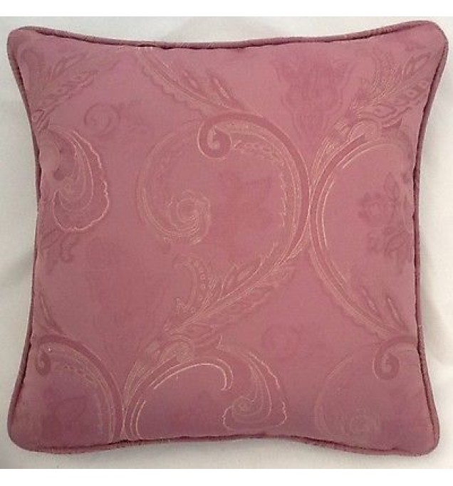 A 16 Inch Cushion Cover In Laura Ashley Minerva Amethyst  Fabric