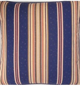 A 16 Inch Cushion Cover In Laura Ashley Keswick Midnight fabric