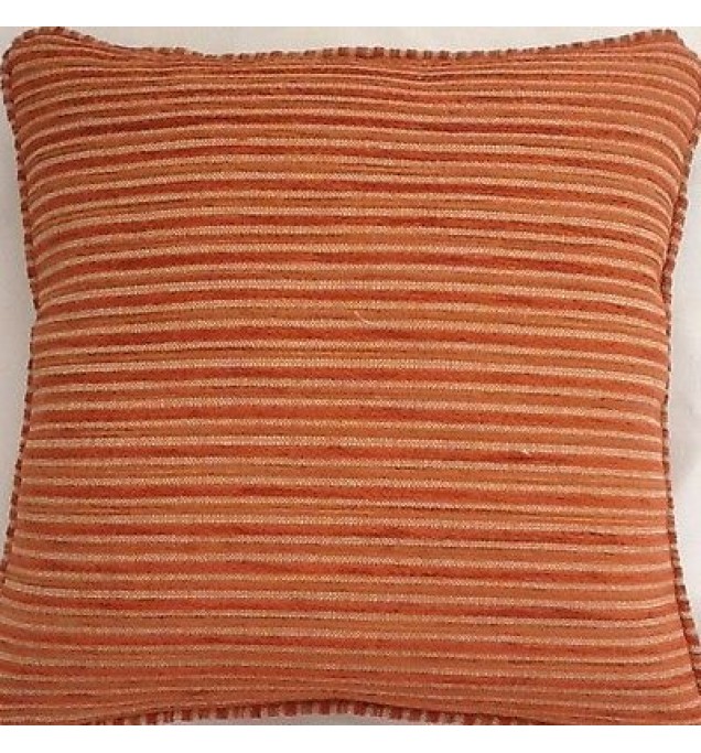 A 16 Inch Cushion Cover In Laura Ashley Lewis Cinnamon Fabric