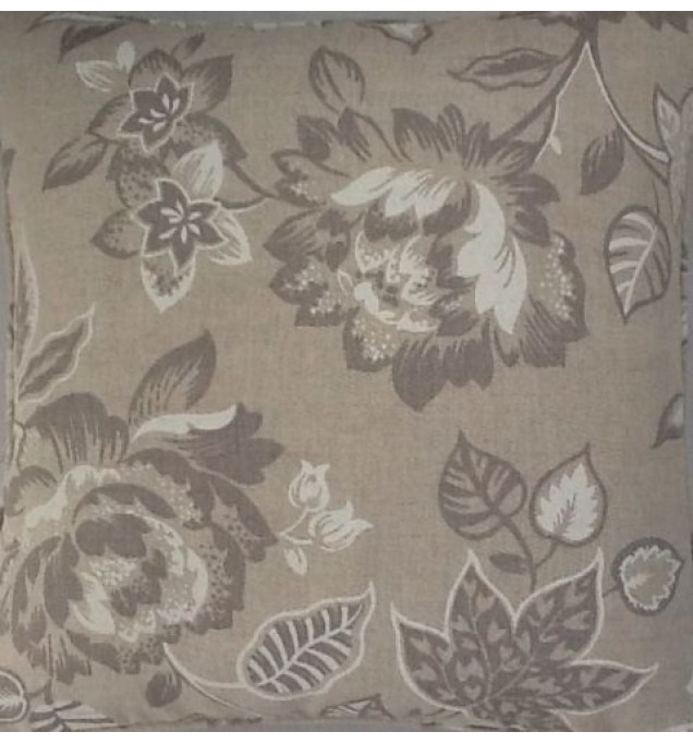 A Laura Ashley cushion cover Sabine Natural fabric