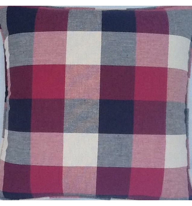 A 16 Inch cushion cover In Laura Ashley Mitford Raspberry fabric