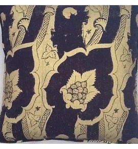 A 16 Inch Cushion Cover In Laura Ashley Vintage Gold Fabric