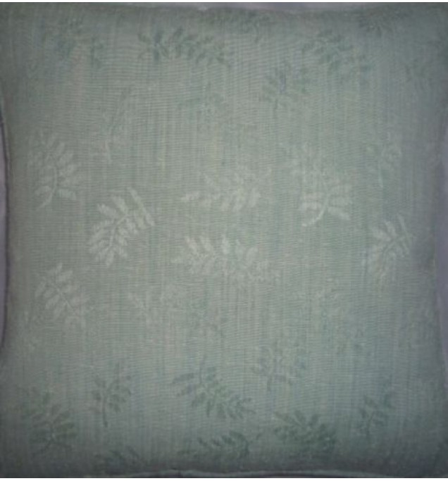 A 16 Inch cushion cover in Laura Ashley Melbury Duck Egg fabric