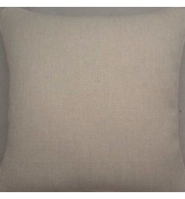 A 16 Inch Cushion Cover In Laura Ashley Edwin Off White Fabric