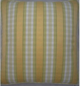 A Laura Ashley cushion cover In Ribbon Cowslip fabric 