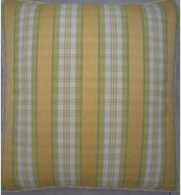 A Laura Ashley cushion cover In Ribbon Cowslip fabric 