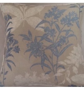 A 16 Inch Cushion Cover In Laura Ashley Tenby Seaspray fabric