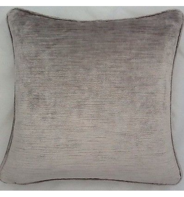 4 X 18 Inch Cushions And Inners Laura Ashley Villandry French Grey Velvet Fabric