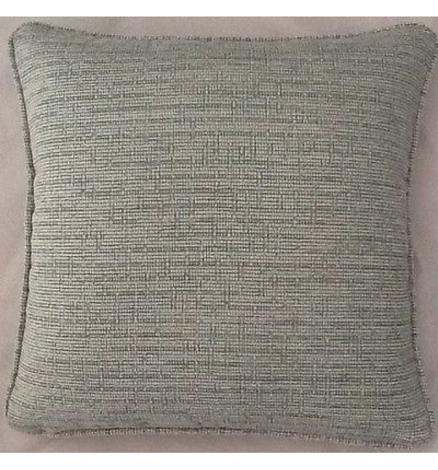 A 16 Inch Cushion Cover In Laura Ashley Crofton Eau De Nil Fabric
