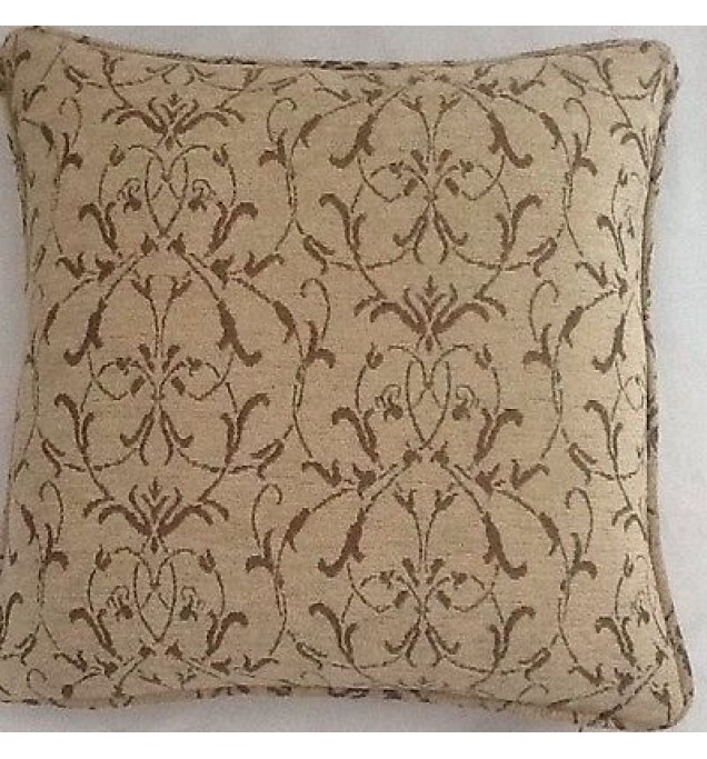 A 16 Inch Cushion Cover In Laura Ashley Allegra Bamboo Fabric