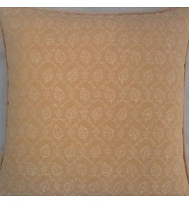 A 16 Inch Laura Ashley cushion Cover In Tallis Gold fabric