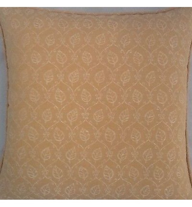A 16 Inch Laura Ashley cushion Cover In Tallis Gold fabric