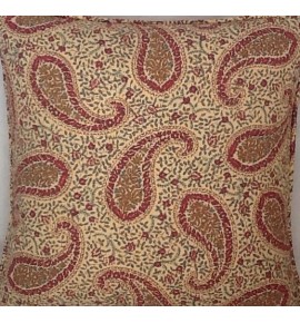 A 16 Inch cushion cover in Laura Ashley Vintage Paisley Burgundy fabric