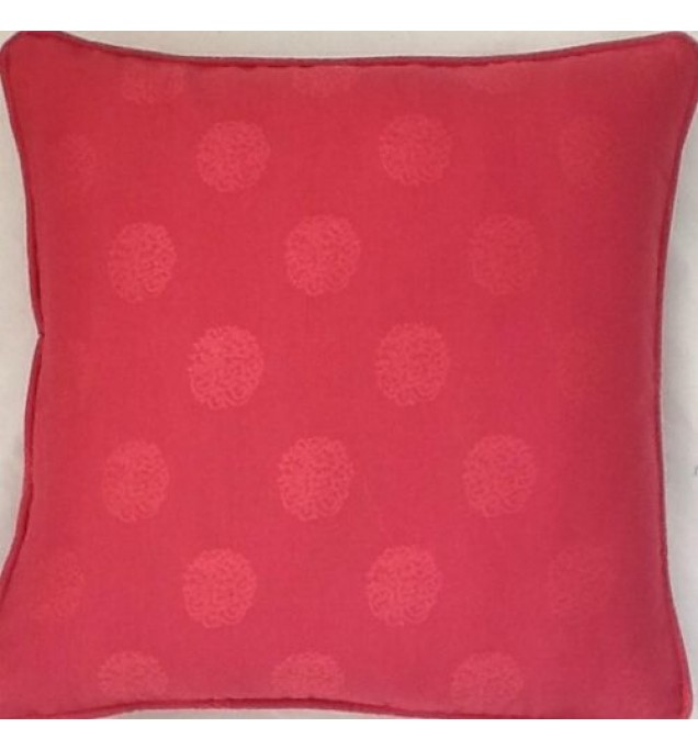 A Laura Ashley cushion cover Orso Raspberry fabric