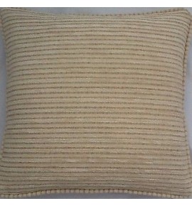 A 16 Inch Cushion Cover In Laura Ashley Lewis Oatmeal Fabric