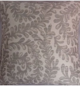 A 16 Inch Cushion Cover In Laura Ashley Berkeley Scroll Sable Fabric