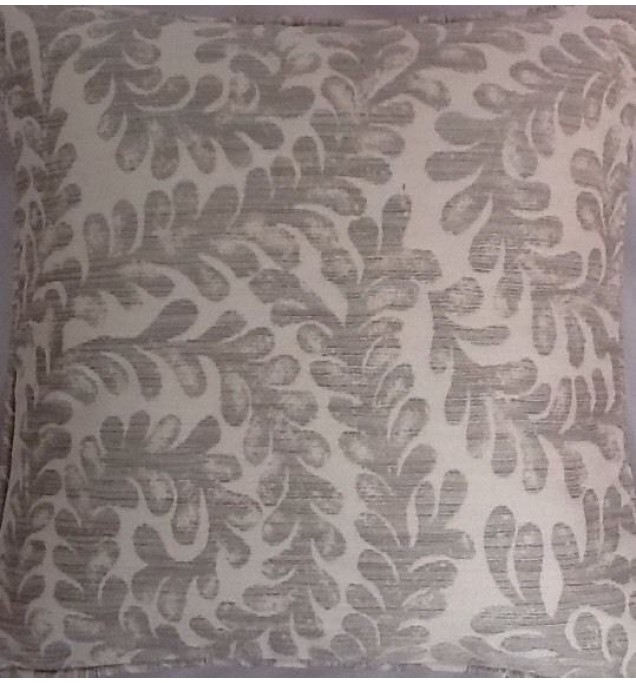 A 16 Inch Cushion Cover In Laura Ashley Berkeley Scroll Sable Fabric