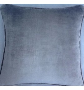 A 16 Inch Cushion Cover In Laura Ashley Murano Sable Velvet Fabric