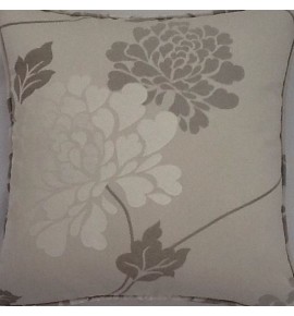 A 16 Inch Cushion Cover In Laura Ashley Isodore Truffle Fabric