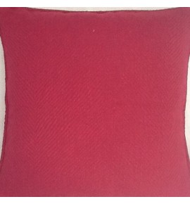 A 16 Inch Cushion Cover In Laura Ashley Oscar Cassis Fabric