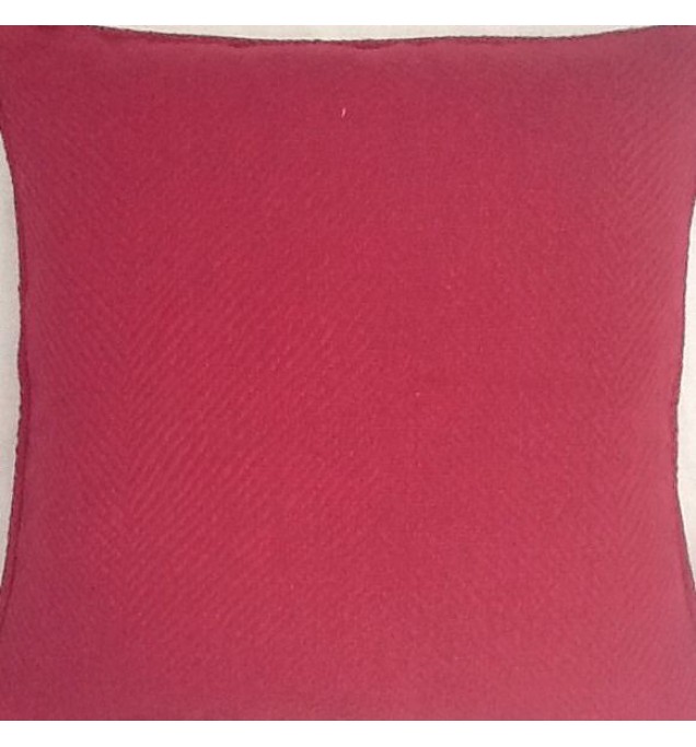 A 16 Inch Cushion Cover In Laura Ashley Oscar Cassis Fabric