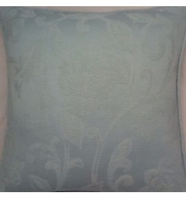 A 16 Inch Cushion Cover In Laura Ashley Fleur Eau De Nil Fabric