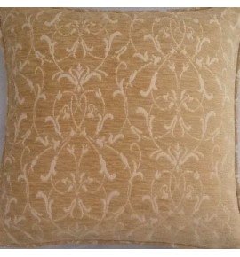 A 16 Inch Laura Ashley cushion Cover In Allegra Gold fabric