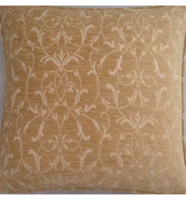 A 16 Inch Laura Ashley cushion Cover In Allegra Gold fabric