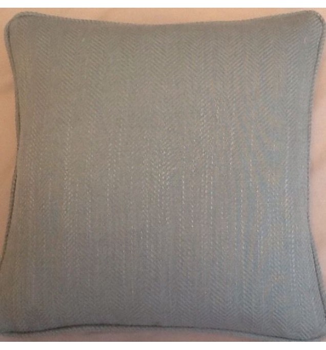 A 16 Inch Laura Ashley cushion Cover In Edwin Duck Egg fabric