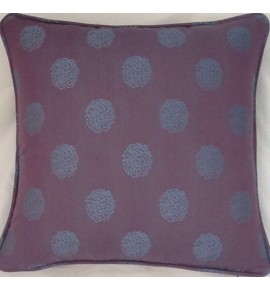 A Laura Ashley cushion cover orso teal / purple  fabric