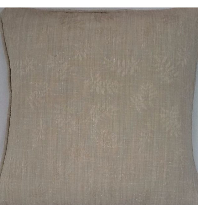 A 16 Inch cushion cover in Laura Ashley Melbury Dark Linen fabric