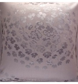 A 16 Inch Cushion Cover In Laura Ashley Coco Dove Grey Fabric
