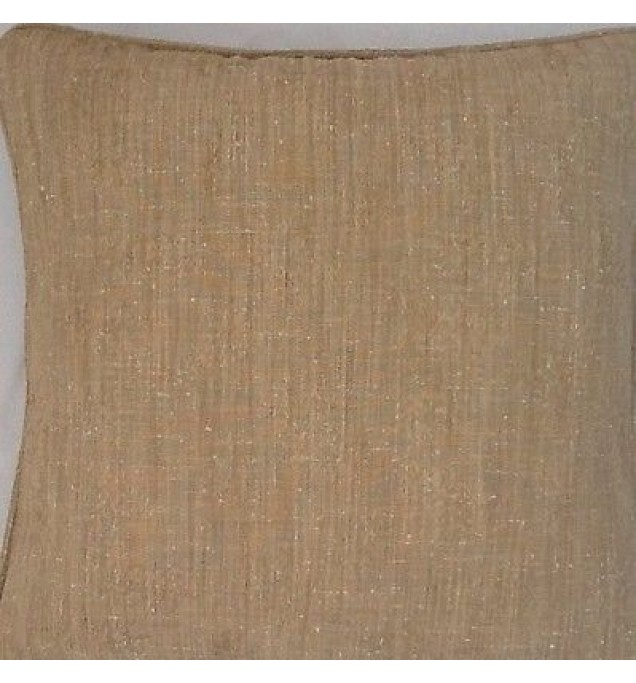 A 16 Inch cushion cover in Laura Ashley Melbury Biscuit fabric