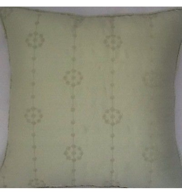 A 16 Inch Cushion Cover In Laura Ashley Cathcart Forest Green Silk Fabric