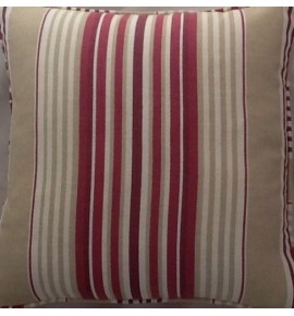 A 16 Inch Cushion Cover In Laura Ashley Irving Cranberry Fabric