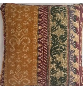 A 16 Inch Cushion Cover In Laura Ashley Farnley Aubergine Fabric
