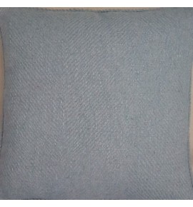 A 16 Inch Cushion Cover In Laura Ashley Oscar Cobalt Fabric