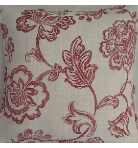 A 16 Inch Laura Ashley cushion cover In Ada Raspberry fabric