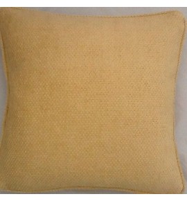 A 16 Inch Cushion Cover In Laura Ashley Hopsack Cowslip Fabric