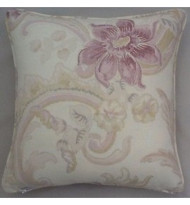A 16 Inch cushion cover in Laura Ashley Baroque Plum Fabric
