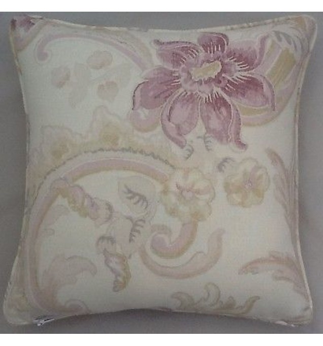A 16 Inch cushion cover in Laura Ashley Baroque Plum Fabric